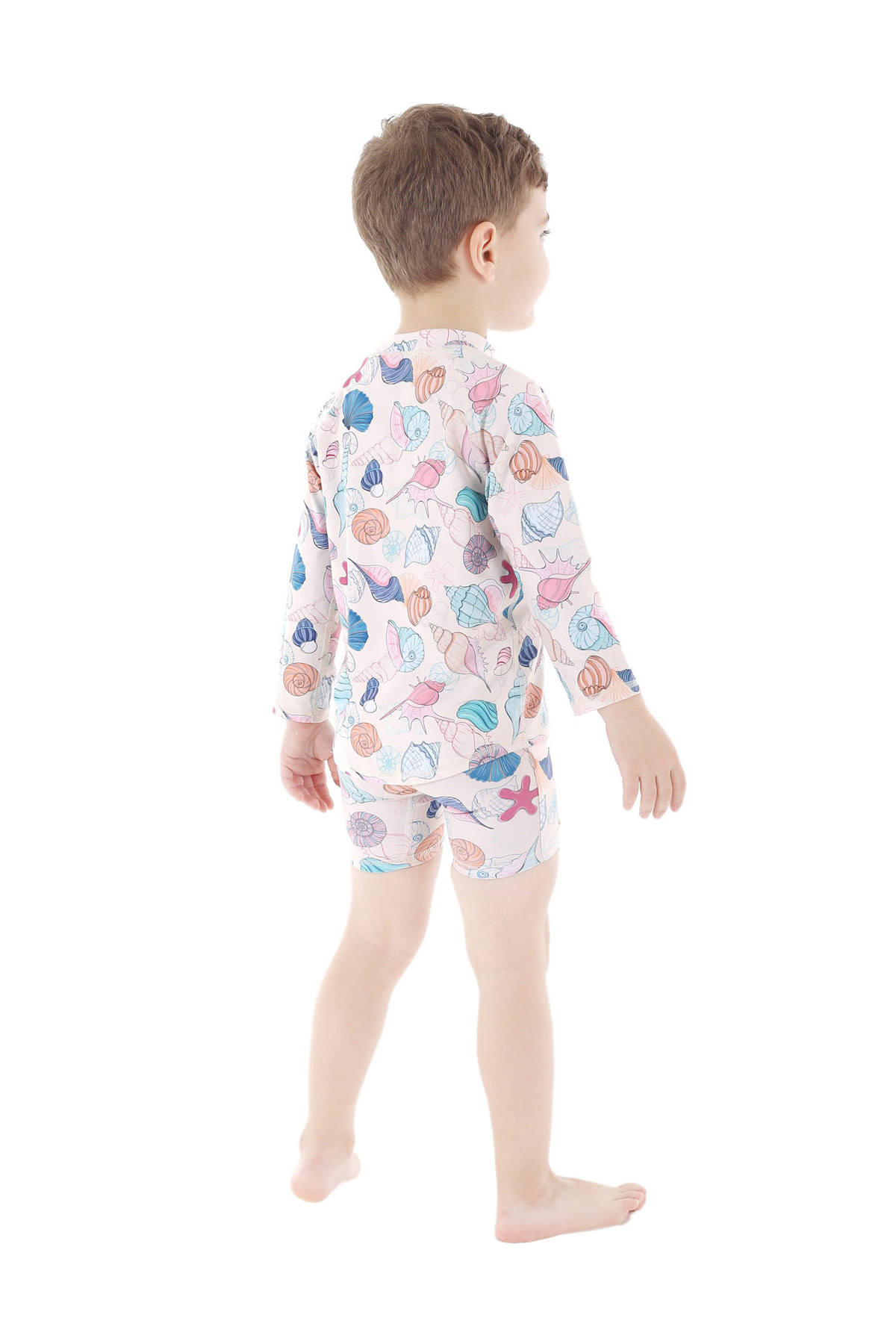 Karler Swimwear Boy One Piece Swimsuit C-1878 back Karler Swimwear Boy One Piece Swimsuit C-1878 back