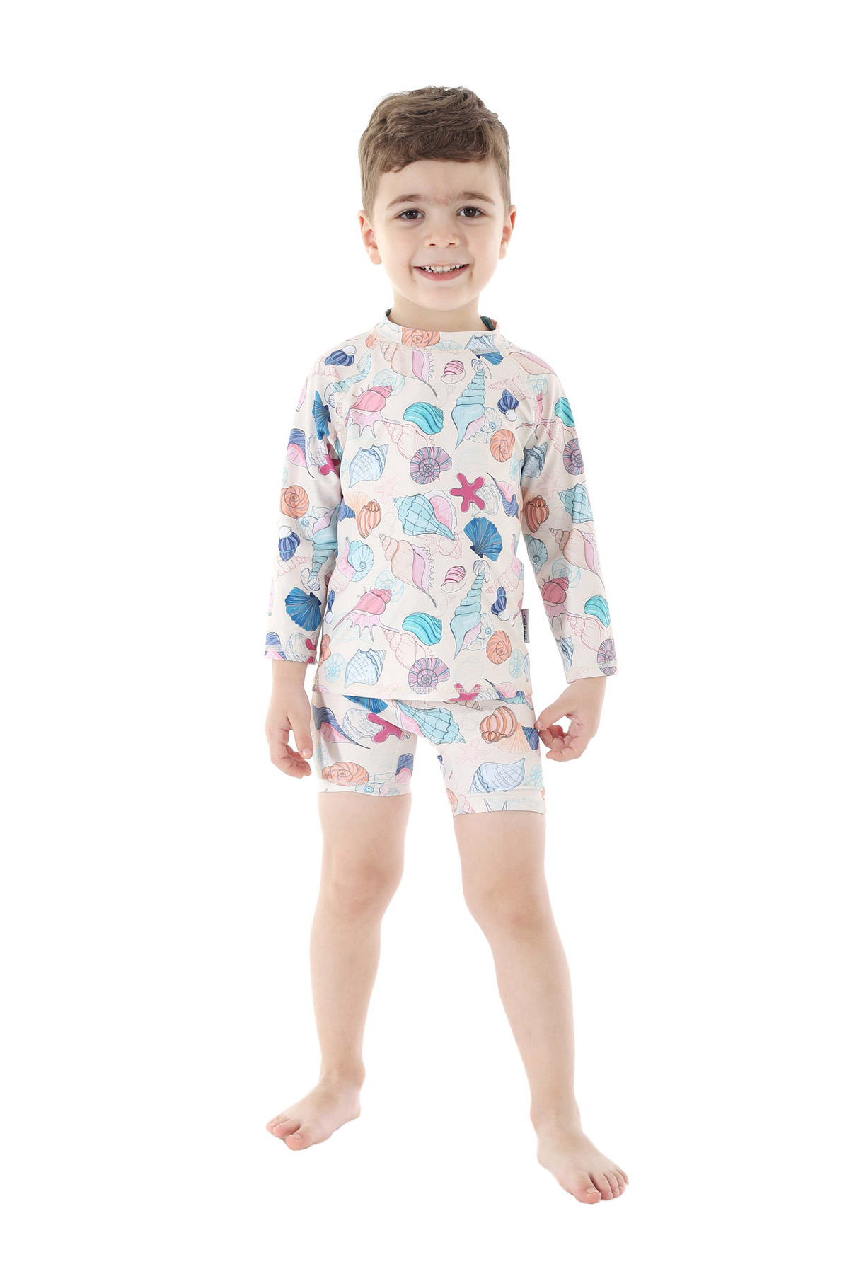 Karler Swimwear Boy One Piece Swimsuit C-1878 front Karler Swimwear Boy One Piece Swimsuit C-1878 front