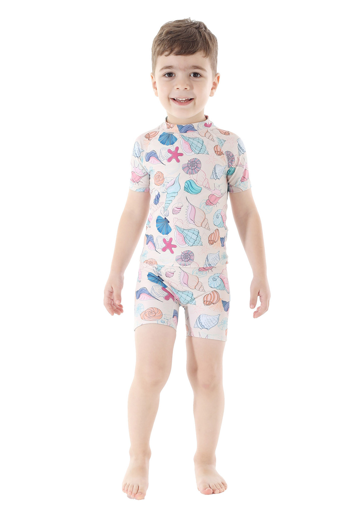 Karler Swimwear Boy One Piece Swimsuit C-1938 front