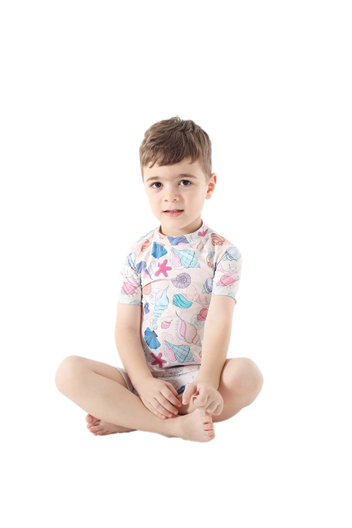 Karler Swimwear Boy One Piece Swimsuit C-1938 sit Karler Swimwear Boy One Piece Swimsuit C-1938 sit