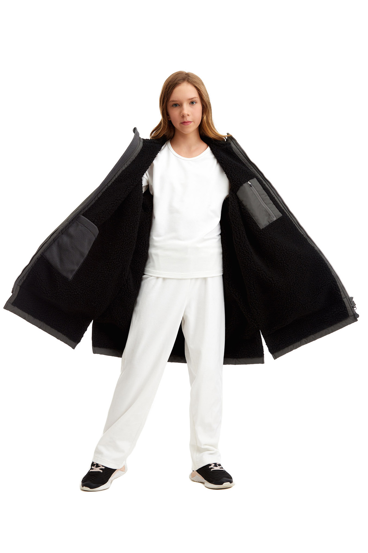 Karler Swimwear Children changing Robe D-1131 open