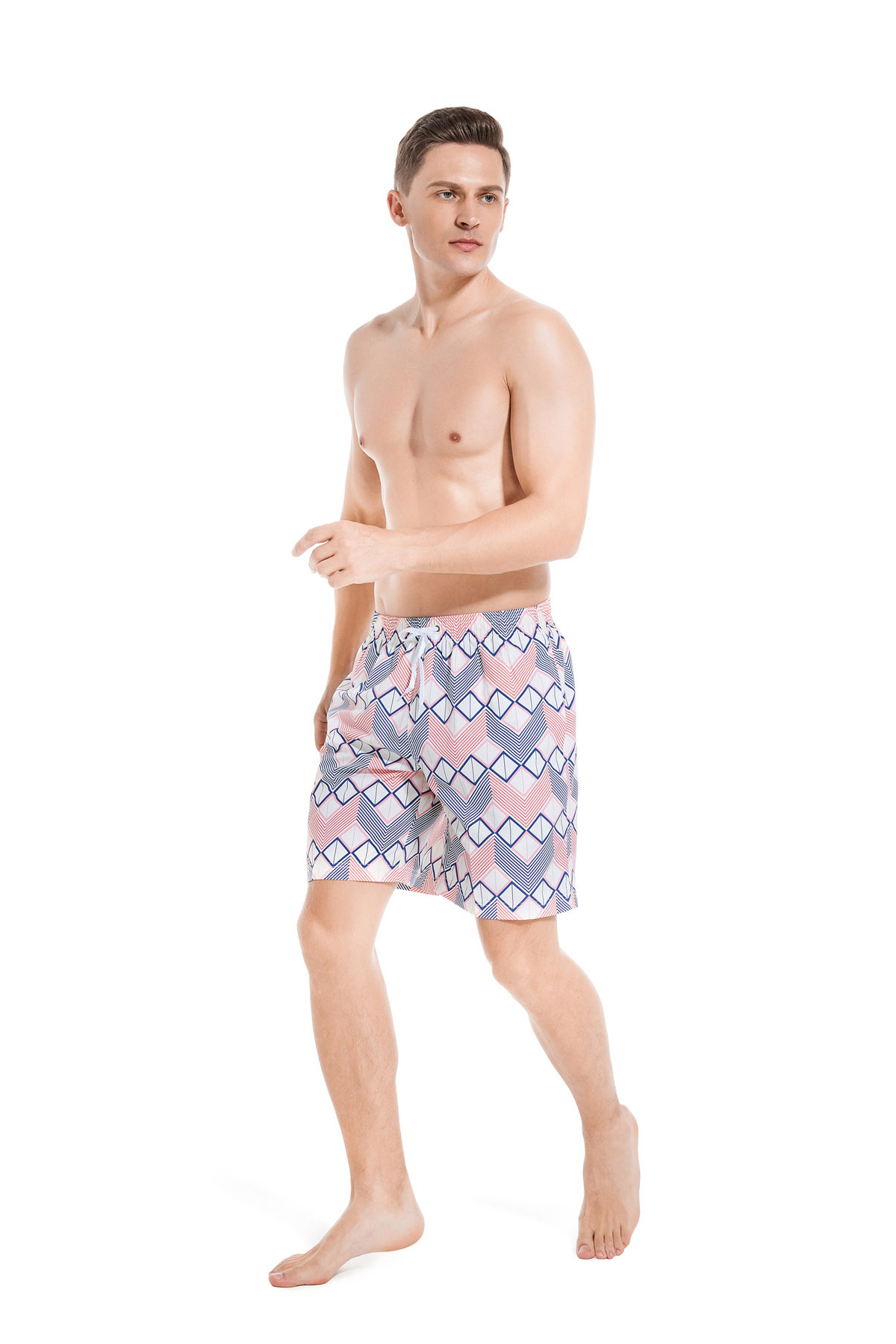 Karler Swimwear Men Beach Shorts S-1342 left Karler Swimwear Men Beach Shorts S-1342 left