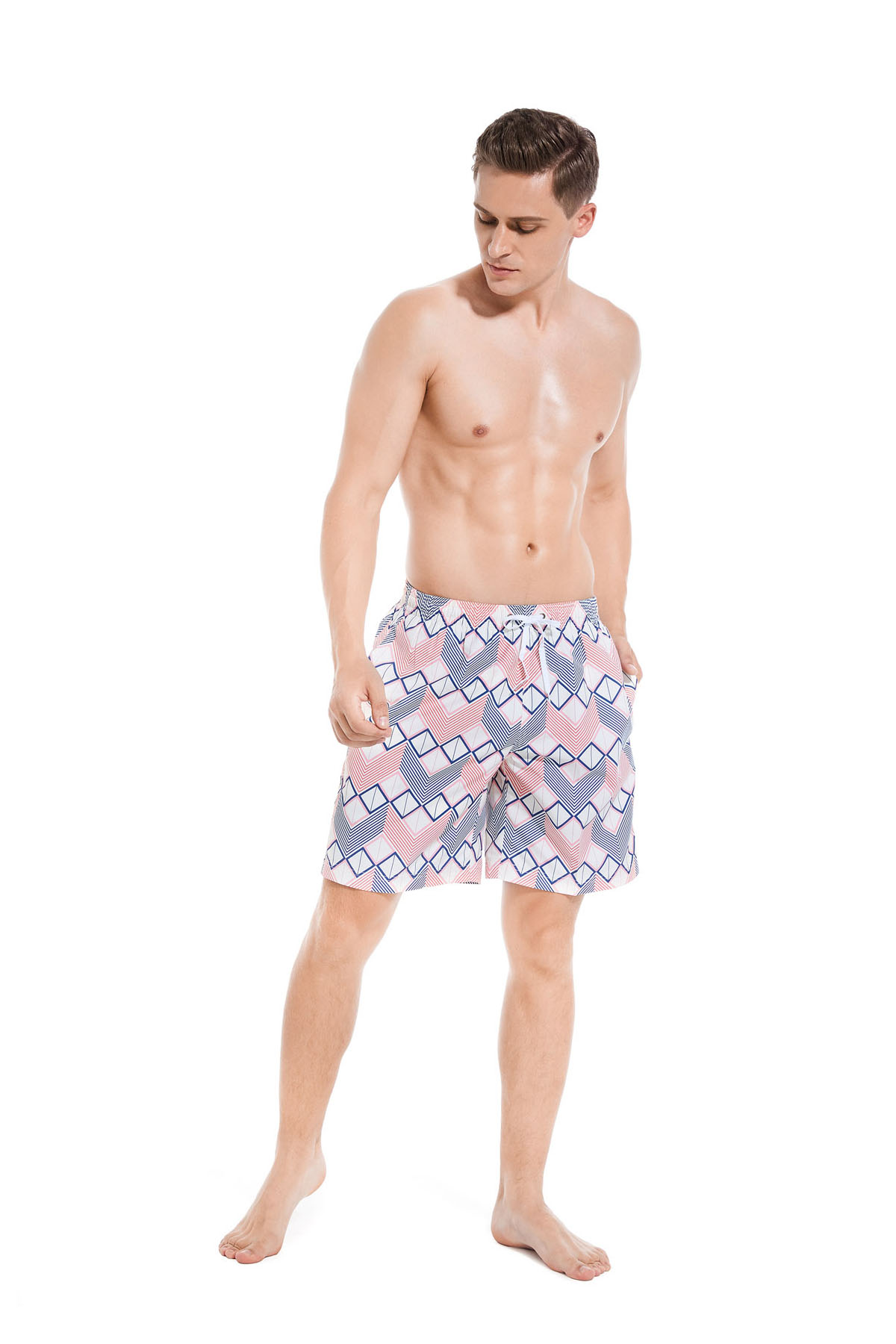 Karler Swimwear Men Beach Shorts S-1342 right Karler Swimwear Men Beach Shorts S-1342 right