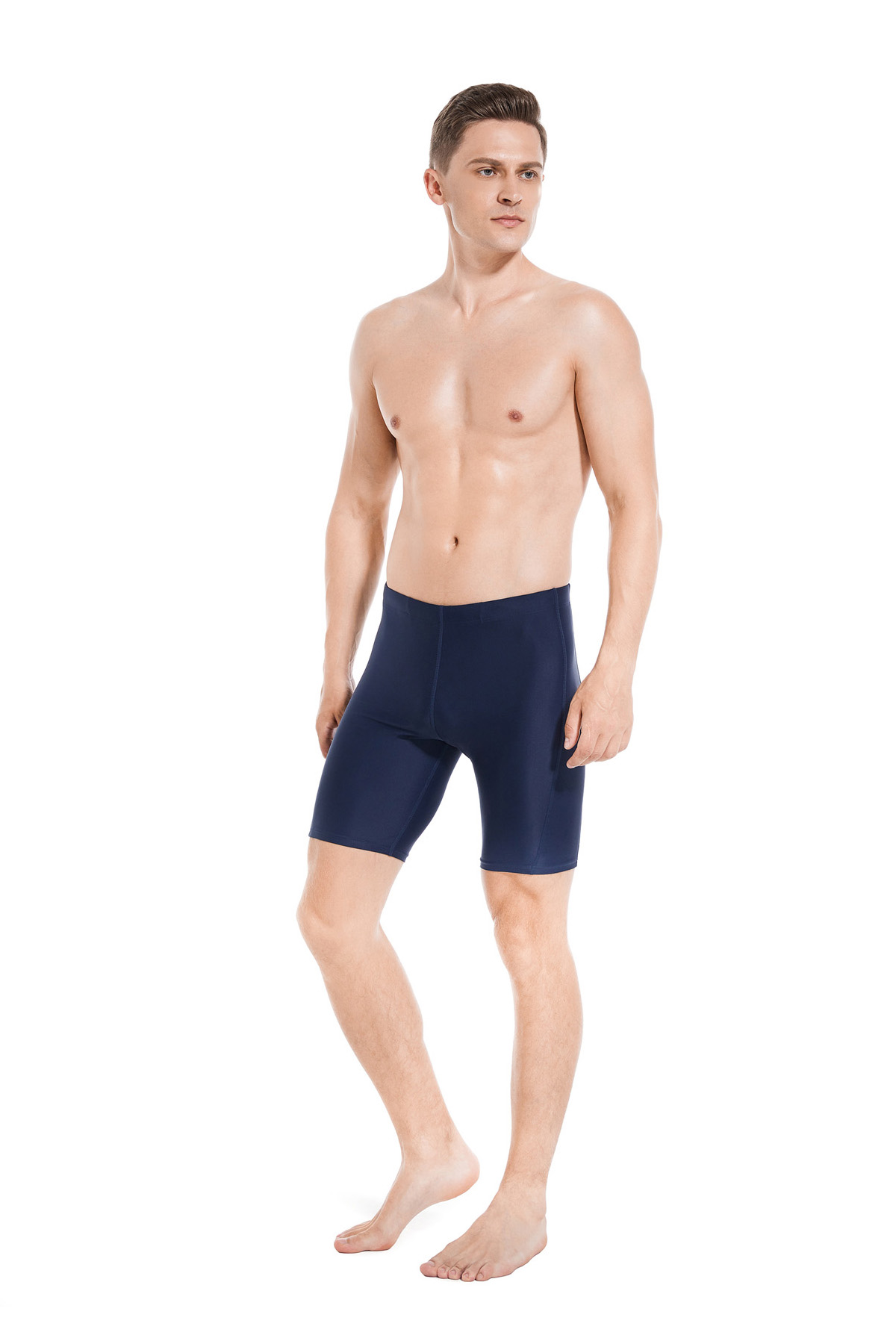 Karler Swimwear Men Racing Swimsuit K-1428 left Karler Swimwear Men Racing Swimsuit K-1428 left