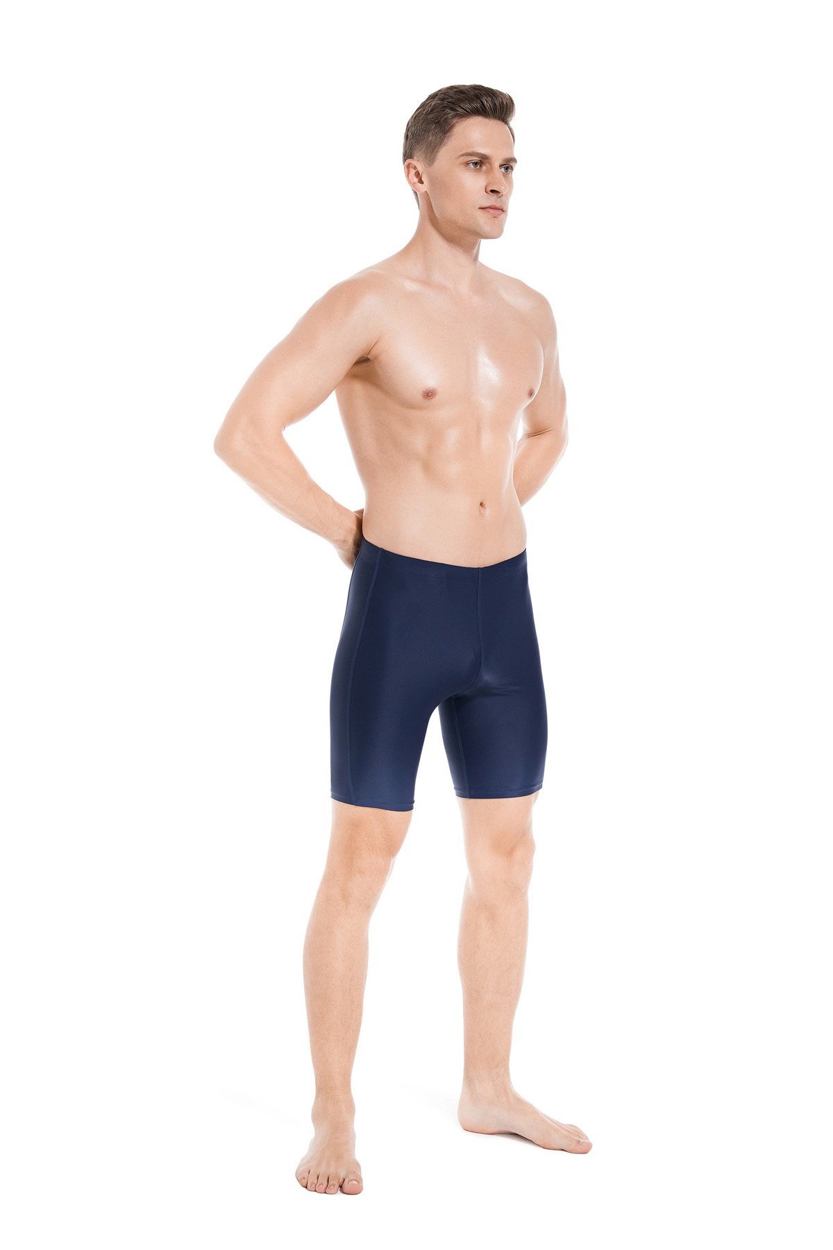 Karler Swimwear Men Racing Swimsuit K-1428 right Karler Swimwear Men Racing Swimsuit K-1428 right