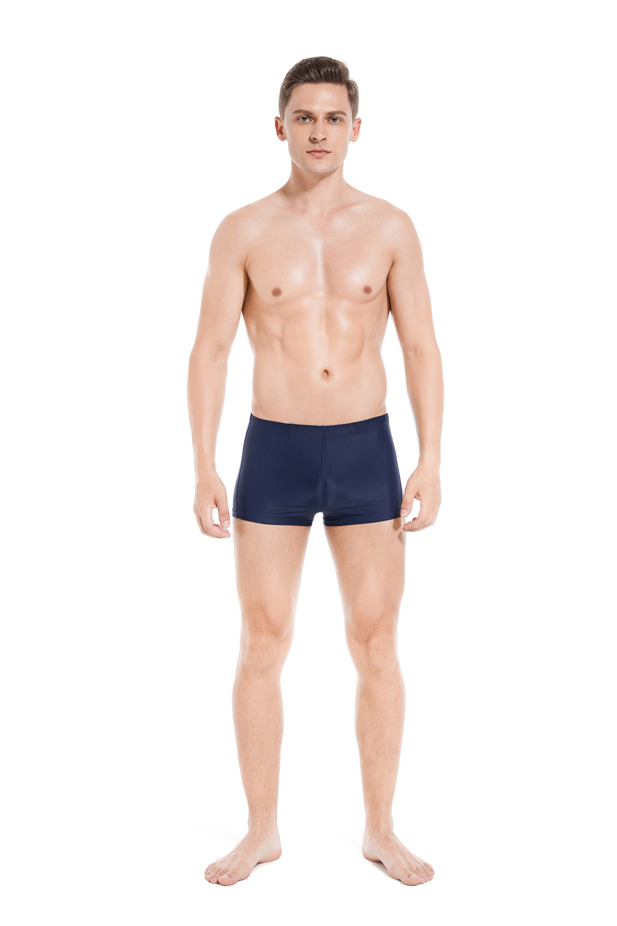 Karler Swimwear Men Swim Trunk K-1707 front Karler Swimwear Men Swim Trunk K-1707 front