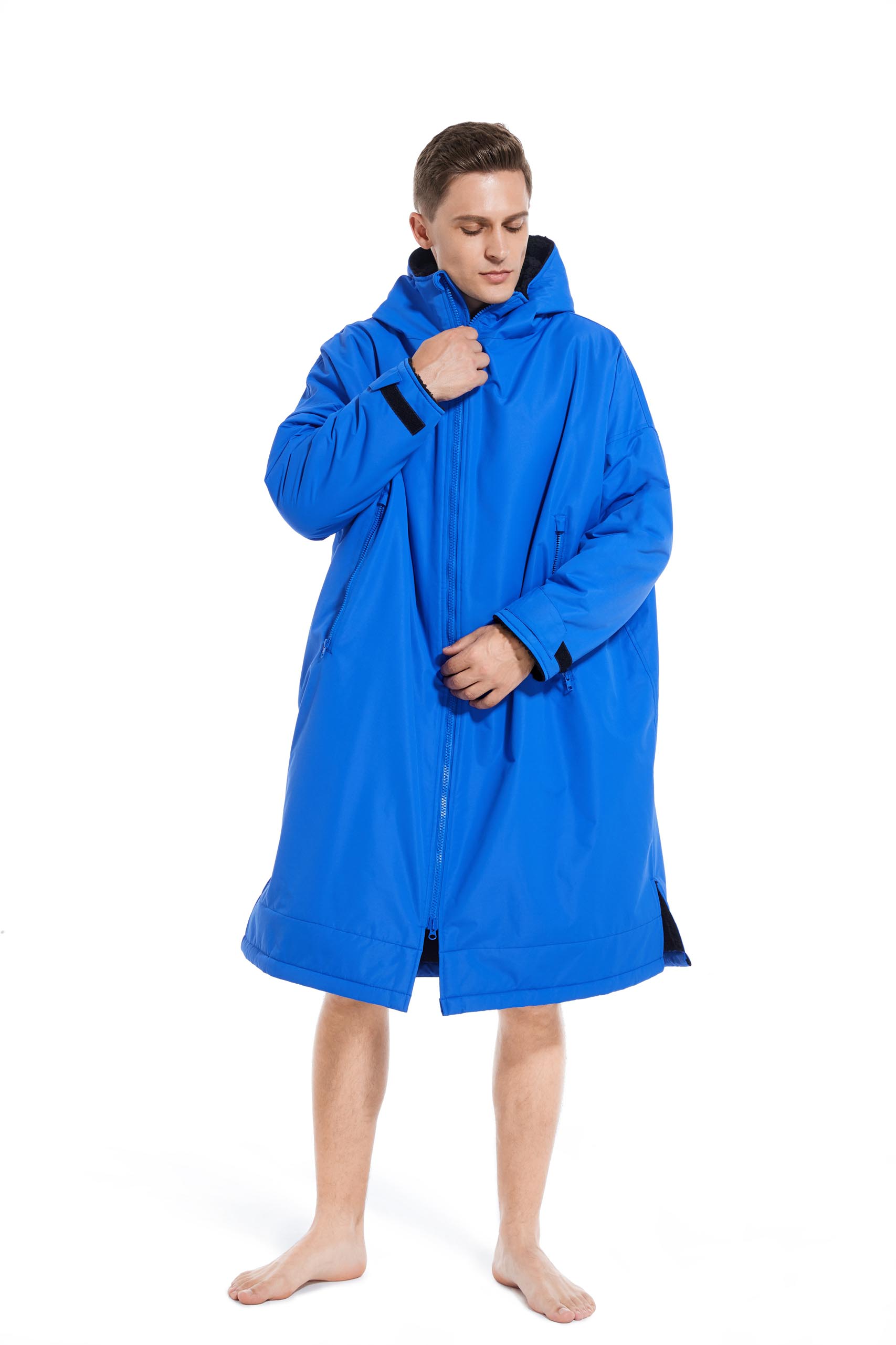 Karler Swimwear Men changing Robe D-1581 front2