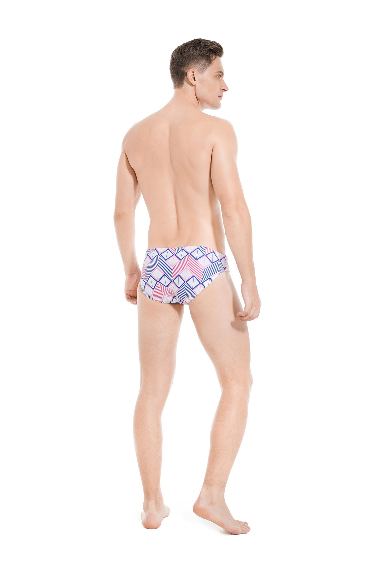 Karler Swimwear MenSwim Brief K-1610 back pose Karler Swimwear MenSwim Brief K-1610 back pose