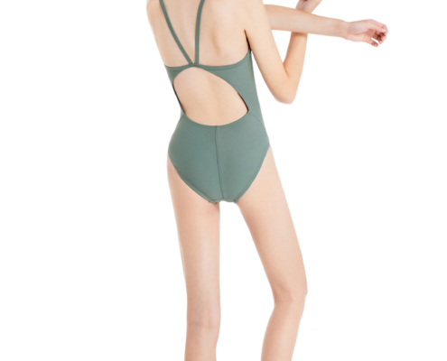 Karler Swimwear Women Racing Swimsuit One Piece R-1281 back pose Karler Swimwear Women Racing Swimsuit One Piece R-1281 back pose