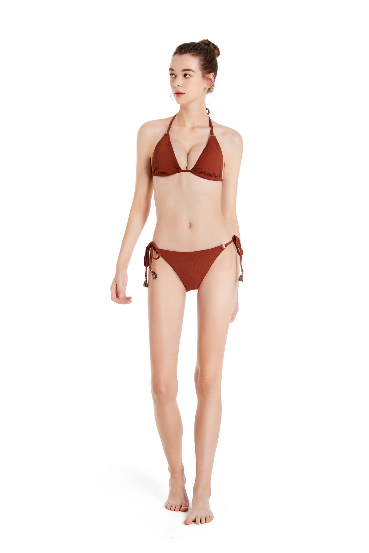 Karler Swimwear two piece bikini W-1506 front pose Karler Swimwear two piece bikini W-1506 front pose